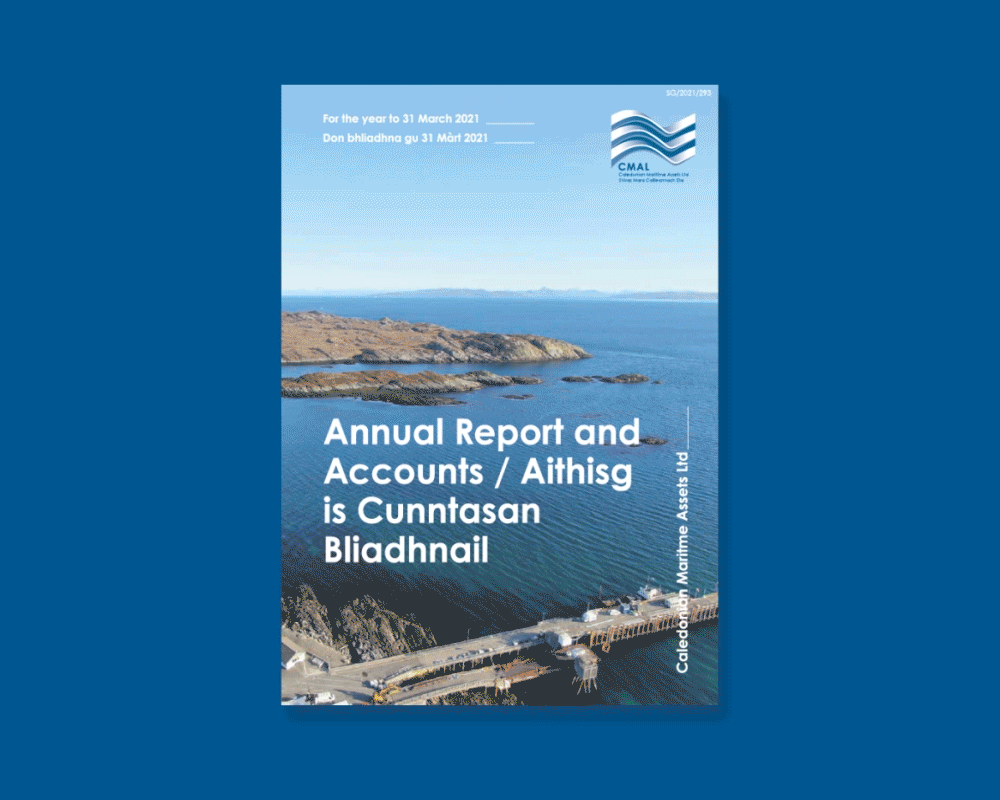 Caledonian Maritime Assets Annual Reports Clark.